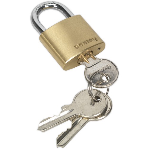 30mm solid brass padlock - 30mm,