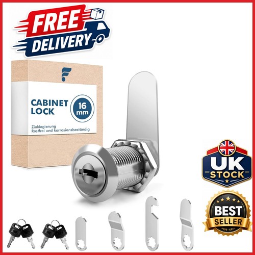Cabinet lock 16mm with - lock, keys