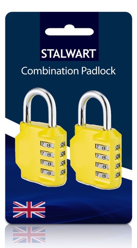 Combination padlock digit - 2x,
