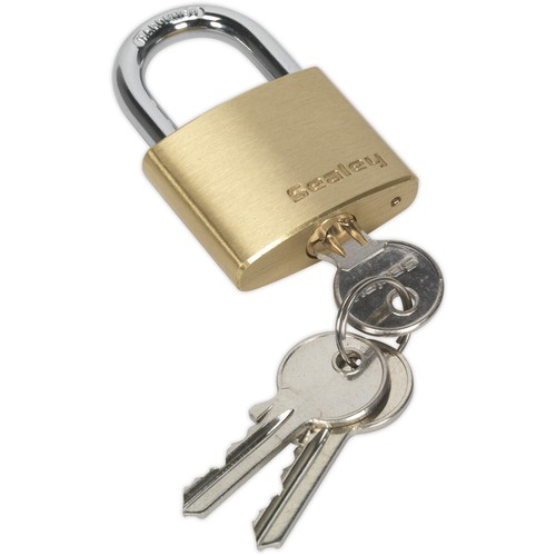 40mm solid brass padlock - solid,