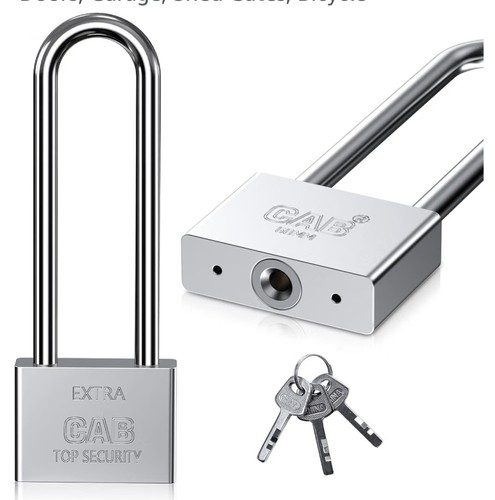 Heavy duty lengthened padlock - heavy,