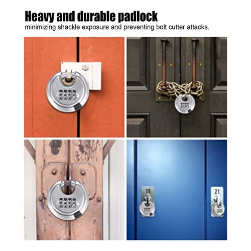 Heavy duty code padlock - heavy, for